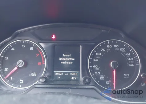 2013 Audi Q5 2.0T Premium z USA, uszkodzony, nr VIN WA1LFAFP2DA020301